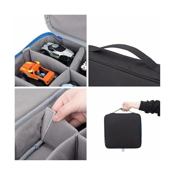 KISLANE Funda de transporte para 12 camiones de juguete_5