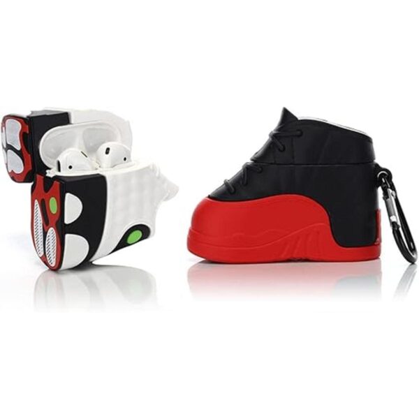 Paquete de 2 fundas de silicona para Airpods 12 con_1