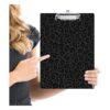 FVBAO Portapapeles de leopardo diseño de lujo de moda_3