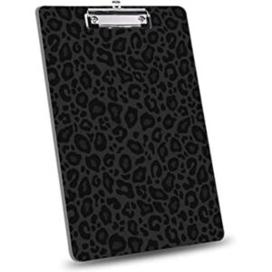 FVBAO Portapapeles de leopardo diseño de lujo de moda_1
