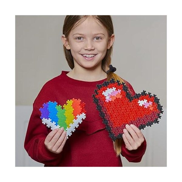 PLUS PLUS Rompecabezas por número Corazones de 250_5