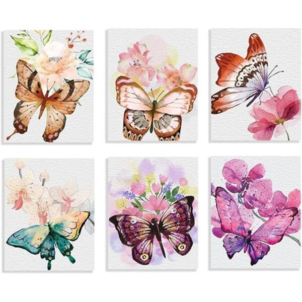 Impresión artística para pared diseño de mariposas de_1