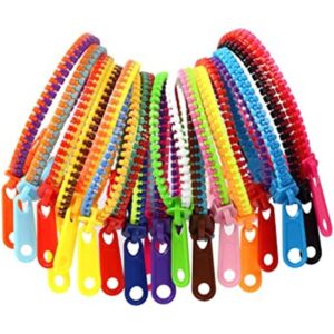 Paquete de 150 pulseras con cremallera pulseras de_1