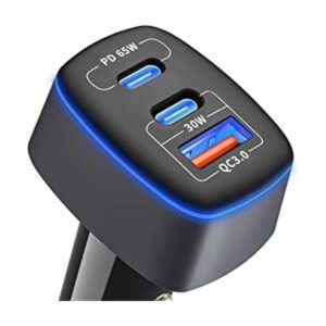 Cargador de coche USB C de 95 W 3 puertos PD 65 W PPS 55_1