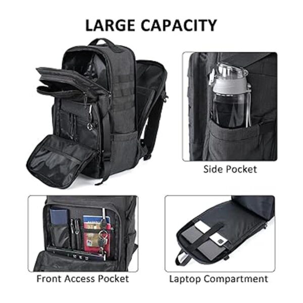 Matein Mochila de viaje mochila táctica grande militar_2
