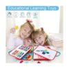 FASTSPOK Tablero Montessori para niños pequeños tablero_3