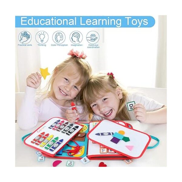 FASTSPOK Tablero Montessori para niños pequeños tablero_3