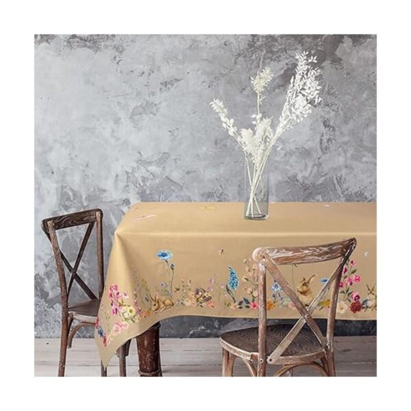 AnyDesign Mantel rectangular de Pascua con diseño de