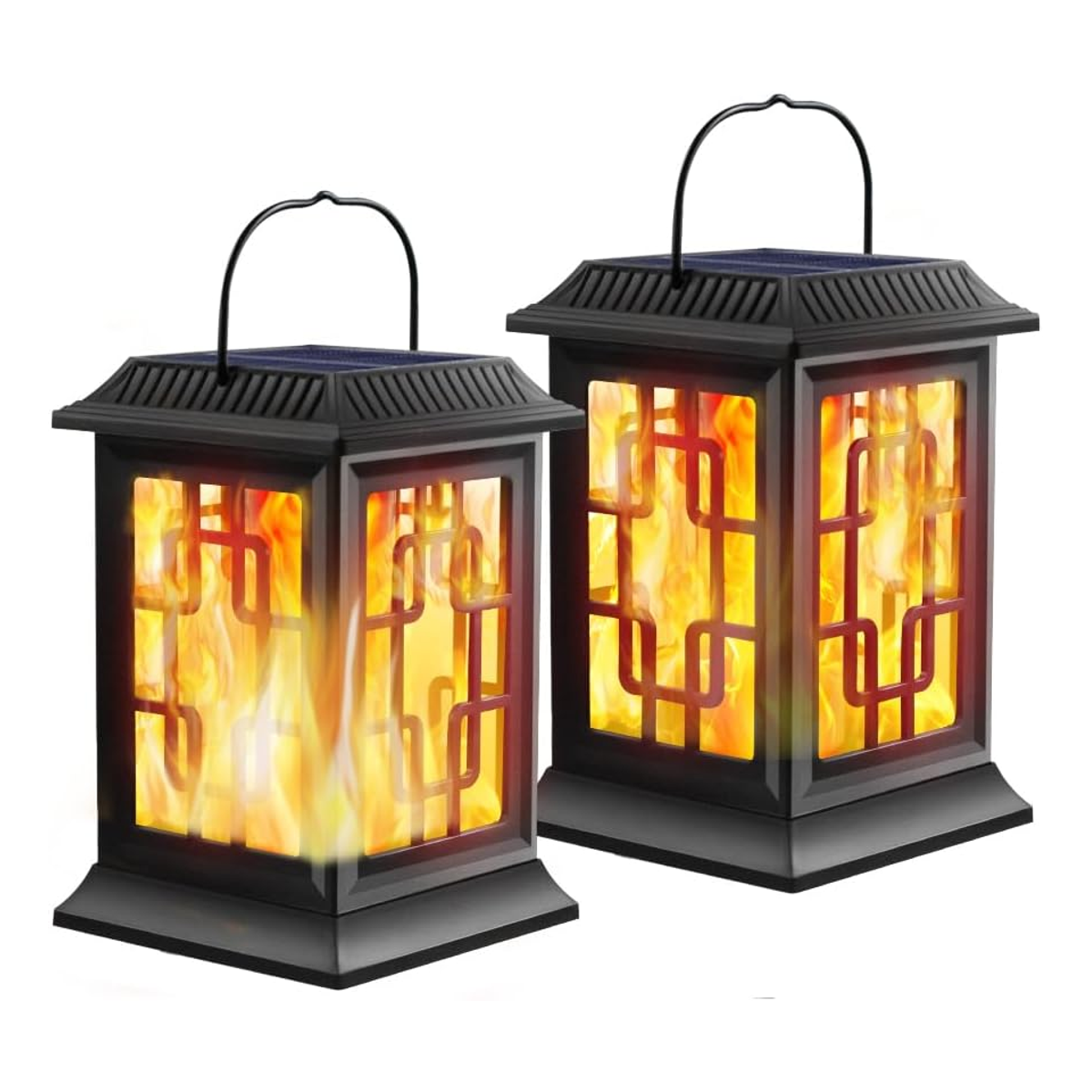 HAOYISHU Linterna solar luces solares decorativas para