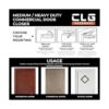 CLG HARDWARE DC7016 US 10B bronce oscuro montado en_2
