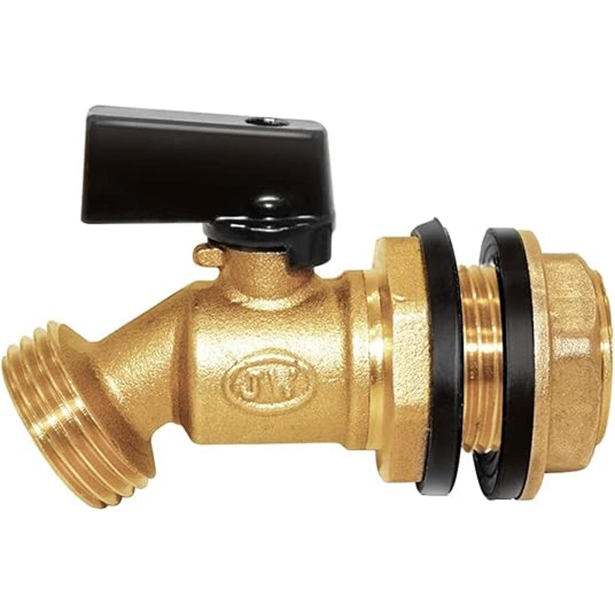 Joywayus Recipiente de agua de latóngrifo de barril de