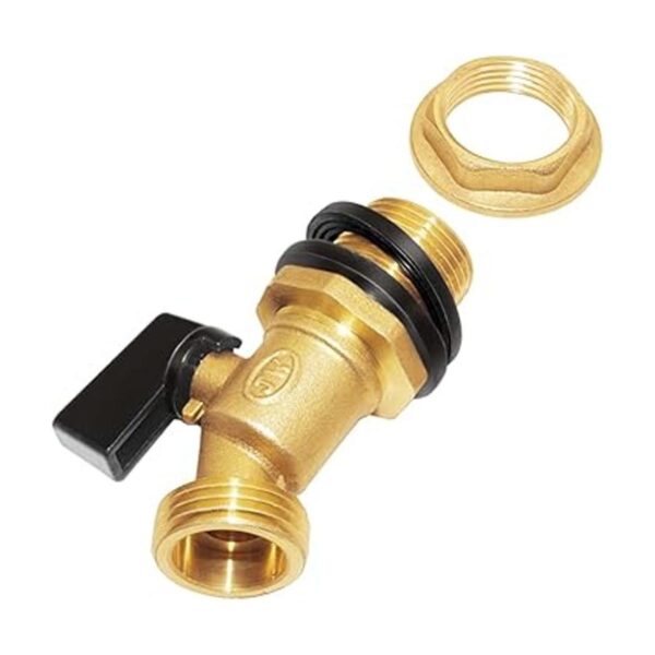 Joywayus Recipiente de agua de latóngrifo de barril de