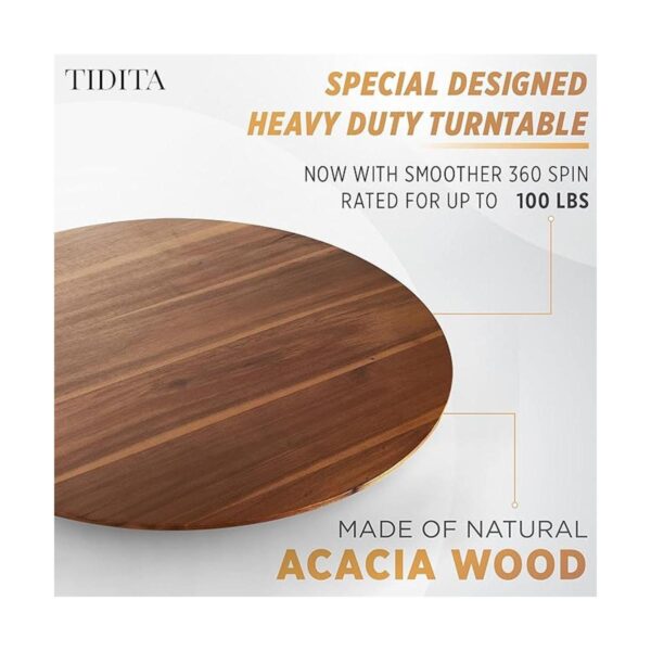 Tidita Organizador Lazy Susan de 21 pulgadas para mesa