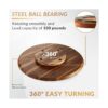Tidita Organizador Lazy Susan de 21 pulgadas para mesa