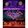 Brizled Luces de Halloween naranjas y moradas 39.37 pies