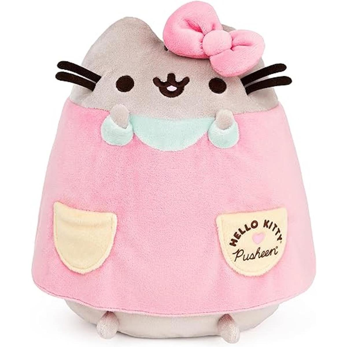 GUND Hello Kitty x Pusheen El gato de peluche disfraz de