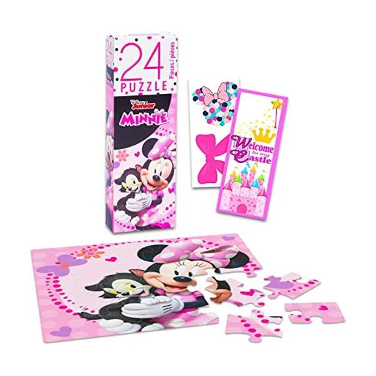 Disney Minnie Mouse Rompecabezas de 24 piezas con