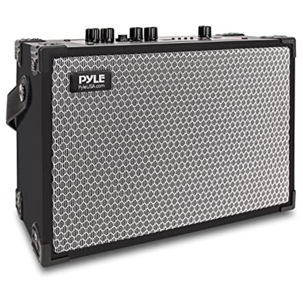 Pyle Altavoz Bluetooth vintage Sistema de audio
