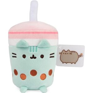 GUND Pusheen Boba Taza de té de peluche para gatos de 8_1