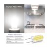DiCUNO Bombilla LED G8 regulable 2 W equivalente a 20_4