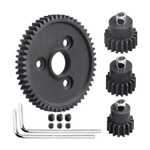 FriHobby Juego de engranajes de metal de acero 54T 32P con