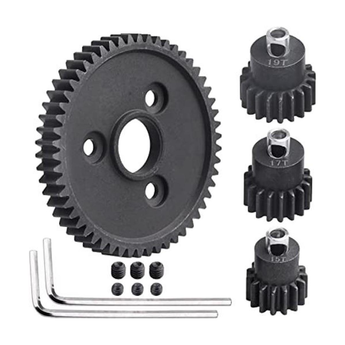 FriHobby Juego de engranajes de metal de acero 54T 32P con