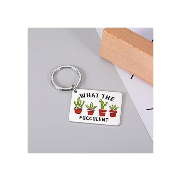 Divertido llavero de regalo de cactus para la naturaleza_3