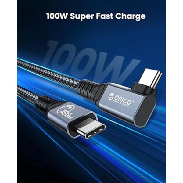 ORICO Cable compatible con Thunderbolt 4 de ángulo recto_3