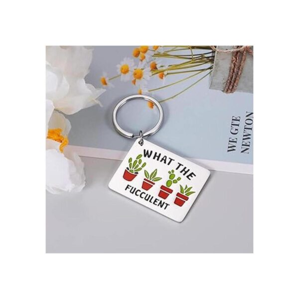Divertido llavero de regalo de cactus para la naturaleza_2