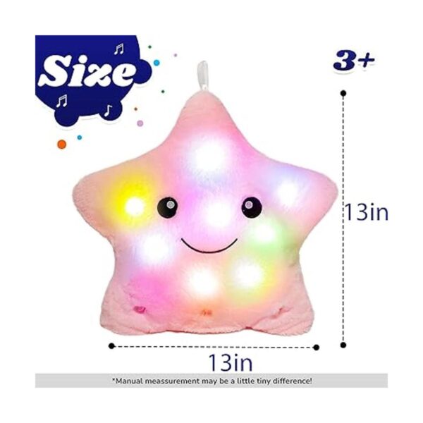 Cuteoy Juguete de peluche con luces LED y estrella_2