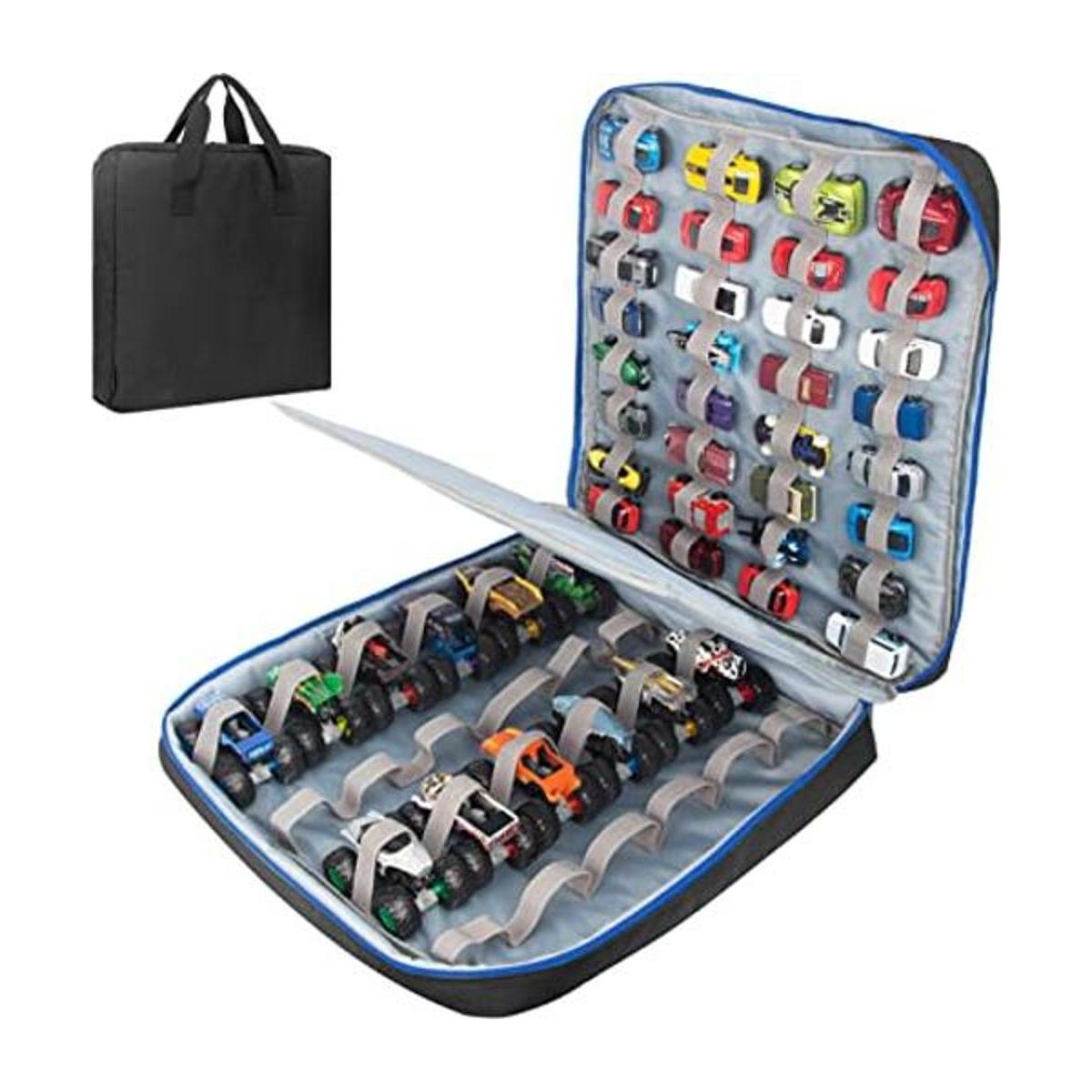 KISLANE Funda de transporte para 56 coches de juguete para