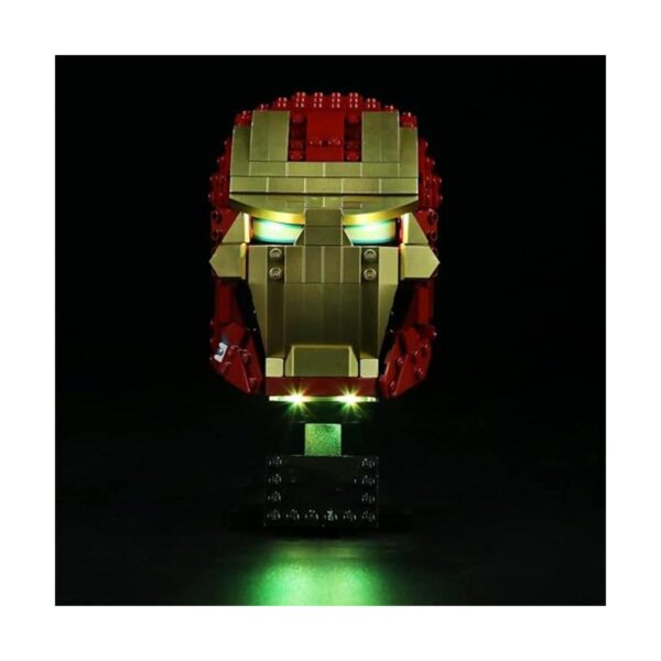 LMTIC Kit de iluminación LED de control remoto para casco