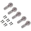 Flash Hobby Juego de 5 bocinas servo de aluminio 25T M3_1