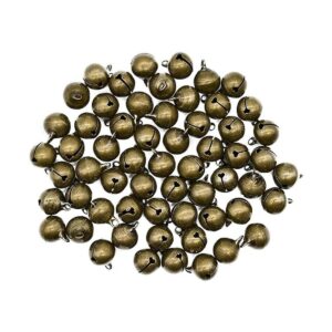 Pinenjoy 50 cascabeles vintage de 0.551 in 59 pulgadas_1