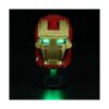 LMTIC Kit de iluminación LED de control remoto para casco