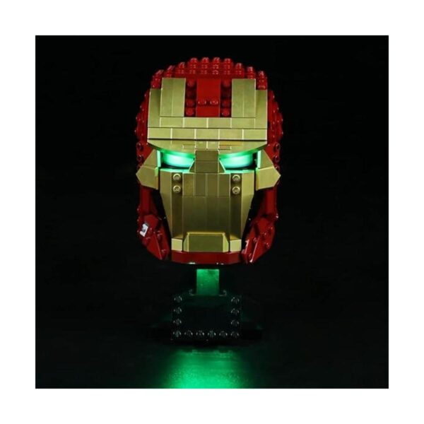 LMTIC Kit de iluminación LED de control remoto para casco