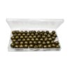 Pinenjoy 50 cascabeles vintage de 0.551 in 59 pulgadas_5
