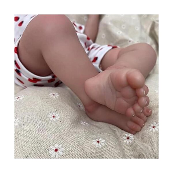 KSBD Muñecas Reborn de bebé niña muñeca realista de 20_5