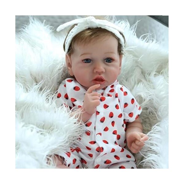 KSBD Muñecas Reborn de bebé niña muñeca realista de 20_3