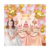 Kit de guirnalda de globos de princesa pequeña fondo de_4