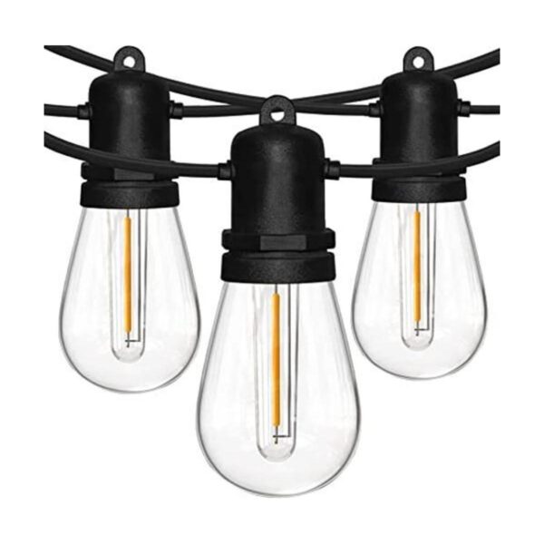Cadena de luces LED para exteriores S14 de 30 pies con 10_1