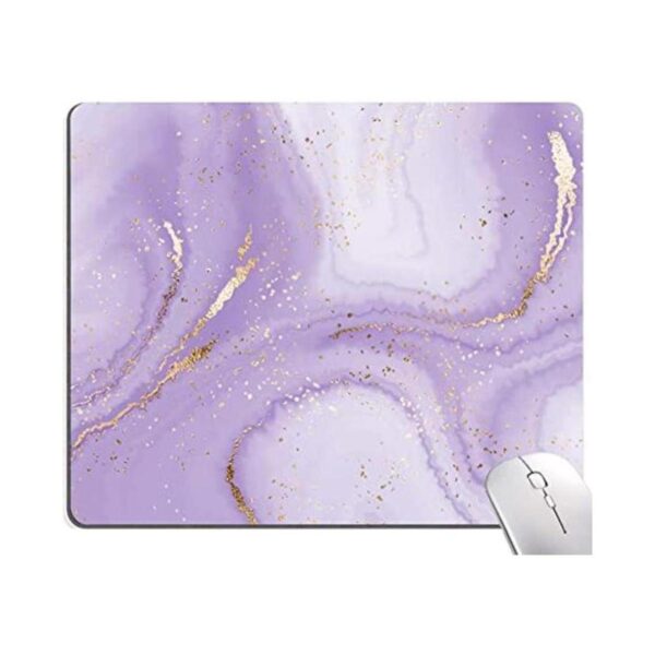 Armanza Alfombrilla para mouse diseño de mármol morado_1