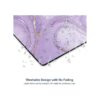 Armanza Alfombrilla para mouse diseño de mármol morado_5