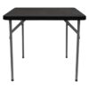 Mantel cuadrado ajustable para mesa de cóctel color