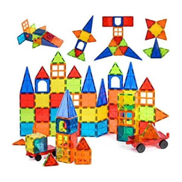 Nutty Toys Azulejos magnéticos y automóvil paquete de 30_1