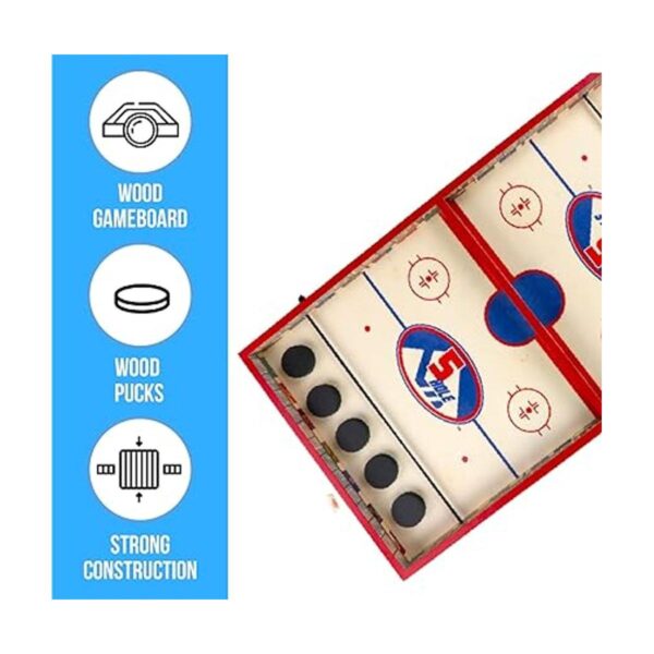 Regal Games Juego de disco de hockey de dedo divertido y_2