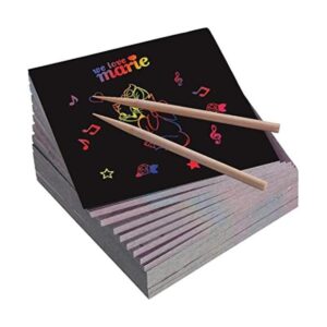 BESTING 210 hojas de papel para raspar de 4 x 4 pulgadas_1
