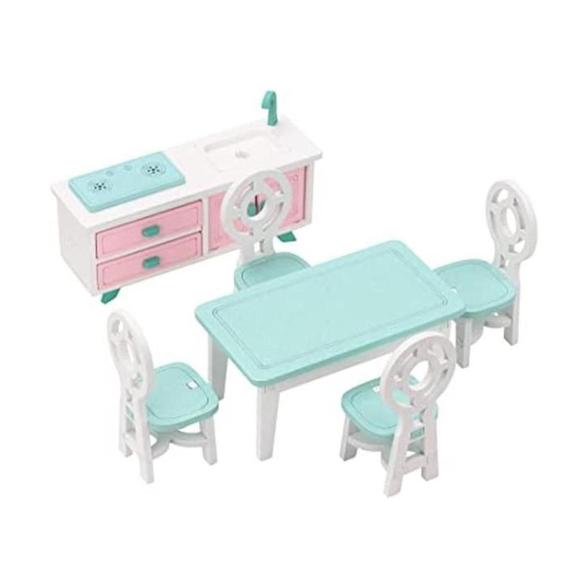 BESTING Juguetes de madera de simulación para comedor con