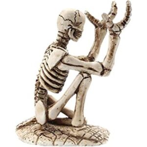 BESTOYARD Soporte para bolígrafos de calavera con diseño