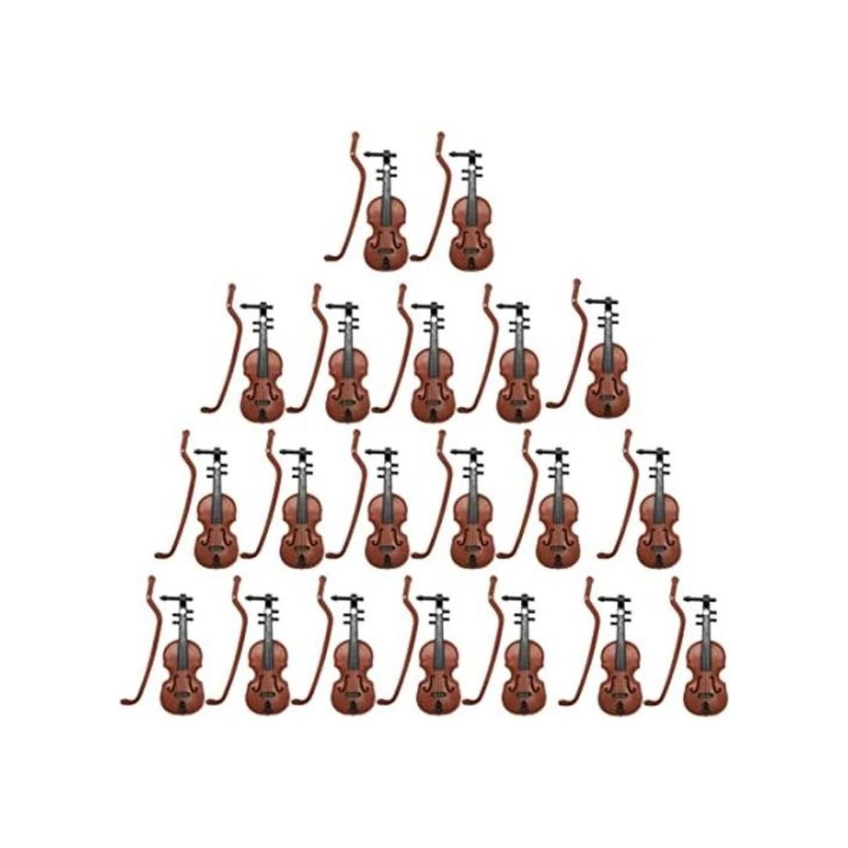 BESTOYARD Juego de 20 mini instrumentos musicales para